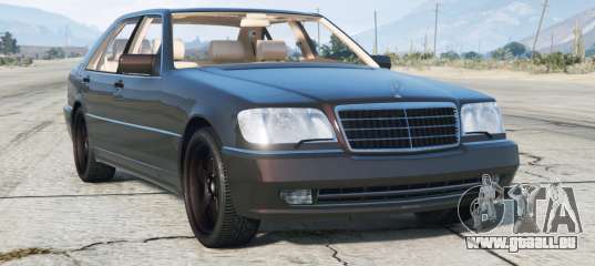 Mercedes Benz S 600 AMG W140 1993〡ajouter pour GTA 5