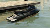 Speedophile Seashark de GTA 5 - vue de derrière
