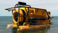 Submersible de GTA 5 - vue de derrière