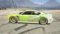 Sprunk Buffalo S GTA 5 - vue de côté
