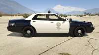 GTA 5 Vapid Police Cruiser - seitenansicht