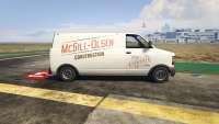 GTA 5 Declasse Burrito McGill-Olsen - vue de côté