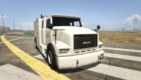GTA 5 Brute Utility Truck Großen Container - Frontansicht
