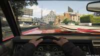 Vapid Chino de GTA 5: la vue depuis le cockpit