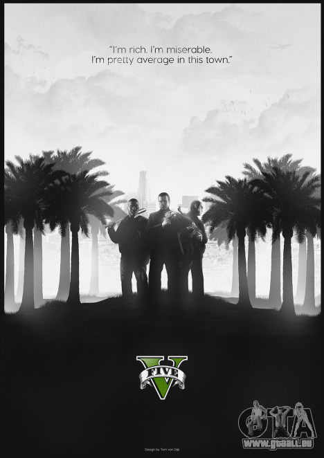 GTA 5 fan-poster