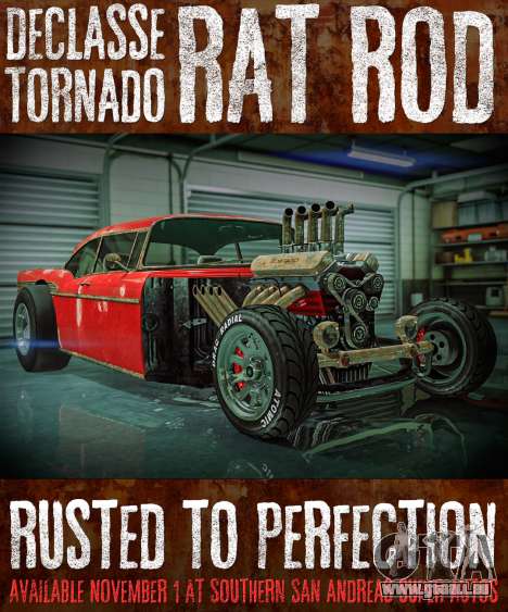 nouvelle voiture Rat Rod dans GTA Online