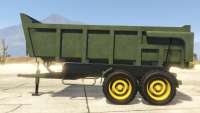 Grain Trailer de GTA Online side view