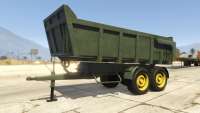 Grain Trailer de GTA Online forfra