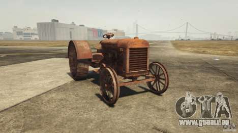 Rusty traktor i GTA 5