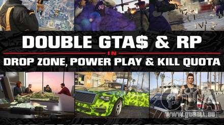 GTA Online: double-bonus-Modi, update-editor, und vieles mehr