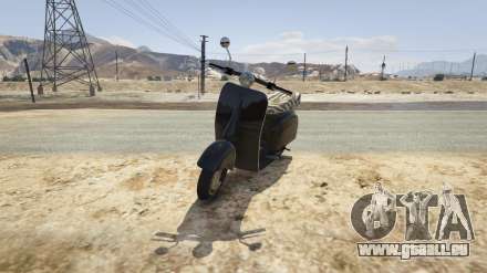 Principe Faggio GTA 5 - screenshots, Eigenschaften und Beschreibung Motorrad