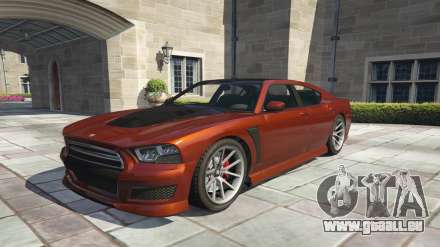 Bravado Buffalo S GTA 5 - captures d'écran, la description et les spécifications d'une voiture de sport