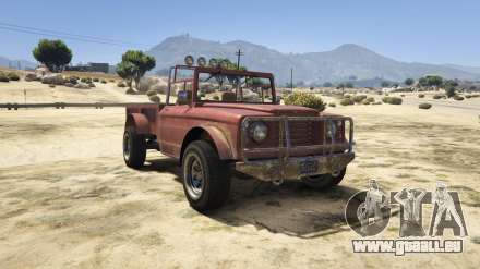 GTA 5 Canis Bodhi - captures d'écran, les caractéristiques et la description de ce pick-up.