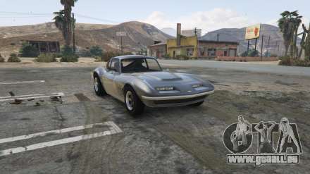 GTA 5 Invetero Coquette Classic - captures d'écran, les caractéristiques et la description de la voiture de sport classique.