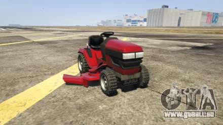 GTA 5 Jacksheepe Mower - captures d'écran, la description et les caractéristiques de la tondeuse.