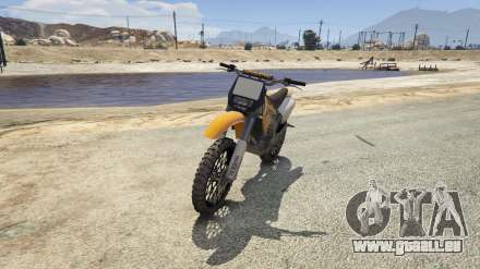 Maibatsu Sanchez de GTA 5 - captures d'écran, les caractéristiques et la description de la moto