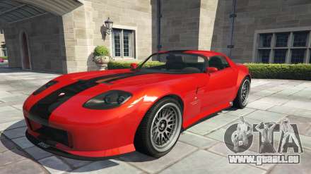 Bravado Banshee de GTA 5 - captures d'écran, la description et les spécifications d'une voiture de sport