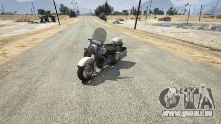 Police Bike GTA 5 - captures d'écran, les caractéristiques et la description de la moto