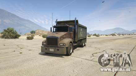 GTA 5 HVY Biff - captures d'écran, les caractéristiques et la description du camion.