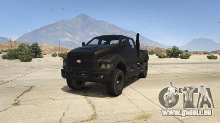 GTA 5 Vapid Guardian - captures d'écran, les caractéristiques et la description de la camionnette.