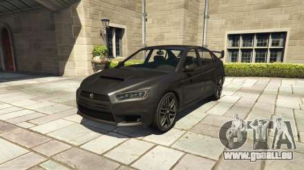 Karin Kuruma de GTA 5 - captures d'écran, la description et les spécifications d'une voiture de sport