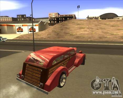 Custom Woody Hot Rod pour GTA San Andreas