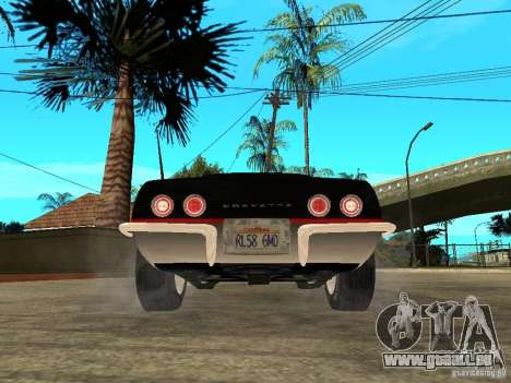 Chevrolet Corvette 1968 Stingray für GTA San Andreas