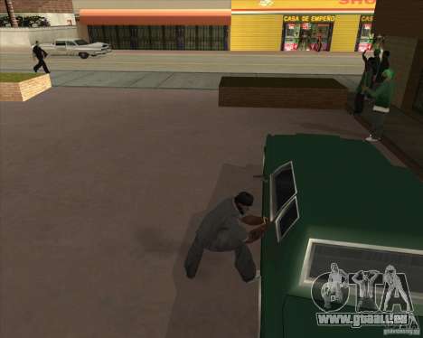 Car in Grove Street pour GTA San Andreas