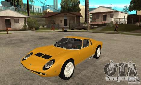 Lamborghini Miura 1966 pour GTA San Andreas