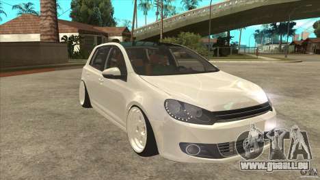 Volkswagen Golf VI 2010 Stance Nation für GTA San Andreas