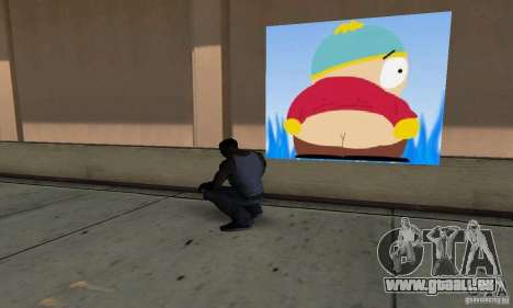 South Park Grafitti Mod für GTA San Andreas