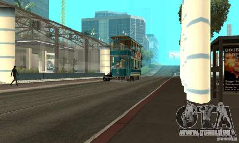 Double Decker Tram pour GTA San Andreas