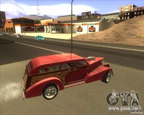 Custom Woody Hot Rod pour GTA San Andreas