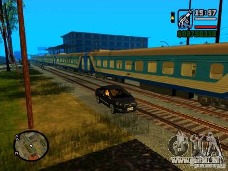 Long train pour GTA San Andreas