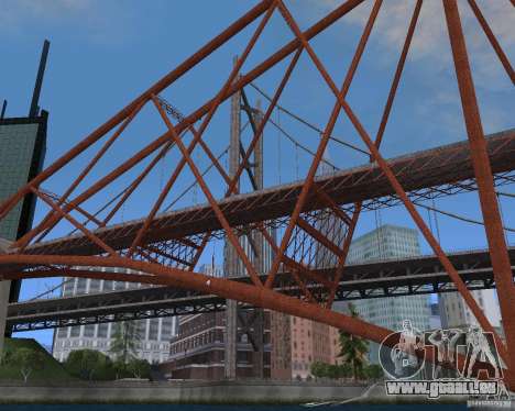 Nouvelles textures des trois ponts de SF pour GTA San Andreas