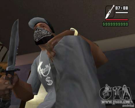 Le couteau de la stalker # 1 pour GTA San Andreas