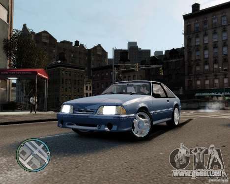 Ford Mustang SVT Cobra R 1993 pour GTA 4