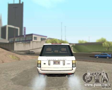 Land Rover Range Rover Supercharged 2008 pour GTA San Andreas