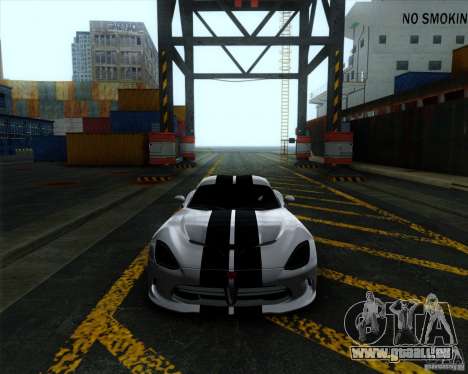 Dodge Viper SRT 2013 für GTA San Andreas