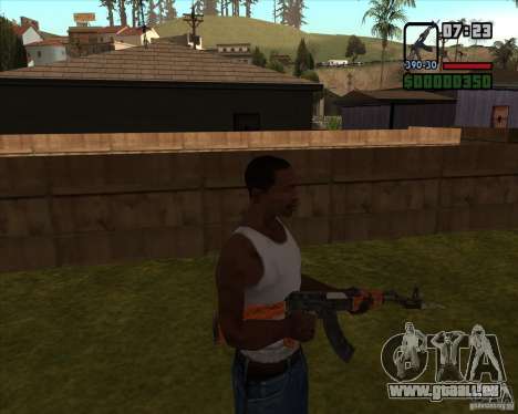 AK-47 mit Bajonett für GTA San Andreas