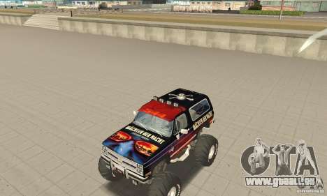 Chevrolet Blazer K5 Monster Skin 5 für GTA San Andreas