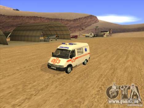 GAS-22172 Krankenwagen für GTA San Andreas