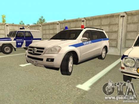 Mercedes-Benz GL500 Polizei für GTA San Andreas