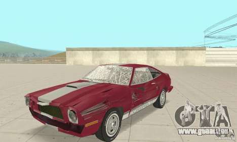 Ford Mustang II 1976 Cobra v. 1.01 pour GTA San Andreas