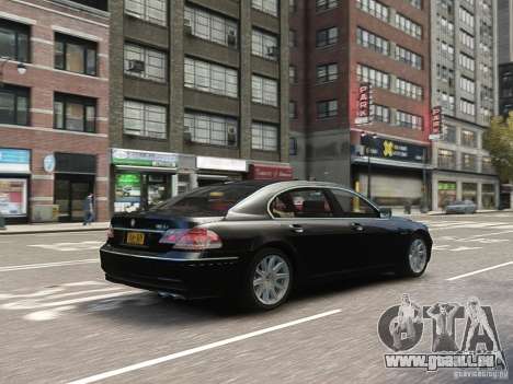 BMW 7 Series E66 2011 pour GTA 4