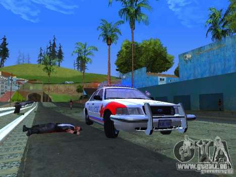 Ford Crown Victoria Police Patrol pour GTA San Andreas