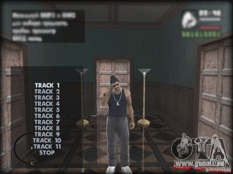 MUZON MP3 für GTA San Andreas