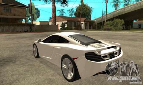 McLaren MP4 12c für GTA San Andreas