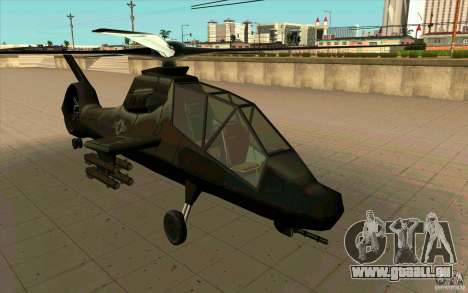 Sikorsky RAH-66 Comanche stealth green pour GTA San Andreas