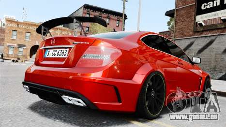 Mercedes-Benz C63 AMG 2012 für GTA 4